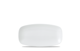 Vellum White Chefs' Oblong Plate No 3